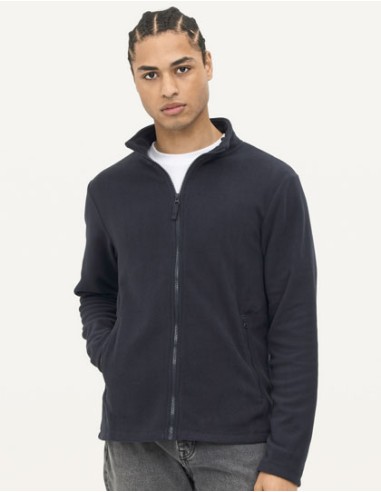 SOL-02093-Mens Plain Fleece Jacket Norman